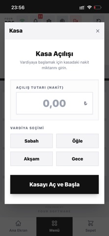 Four POS screenshot