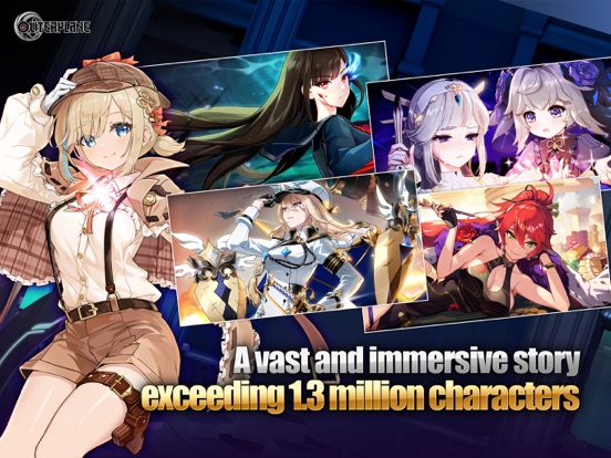 OUTERPLANE - Strategy Anime iPad screenshot 5 - Games app