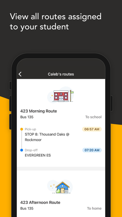 SMART tag™ Parent App Screenshot