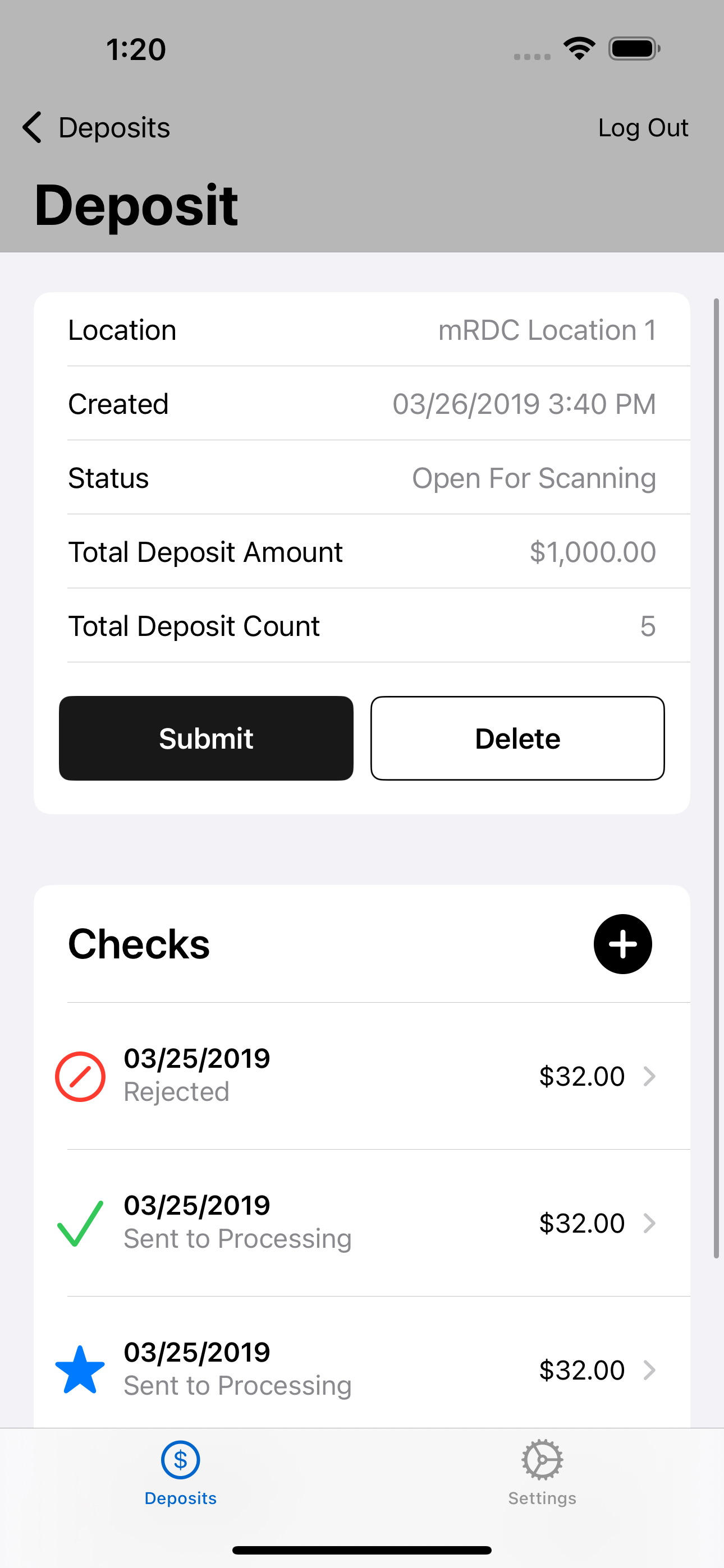 Ascend Biz Remote Deposit