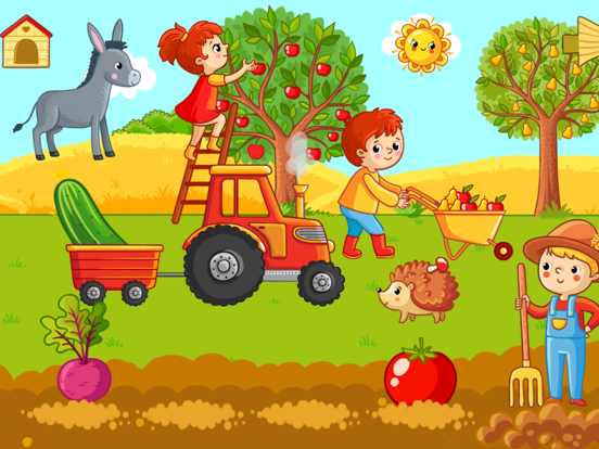 Screenshot #4 pour Jeux bebe 2 ans Ferme enfants!