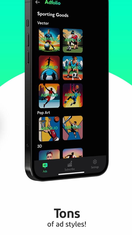 #4. Adfolio (iOS) 由: Tapinger, LLC