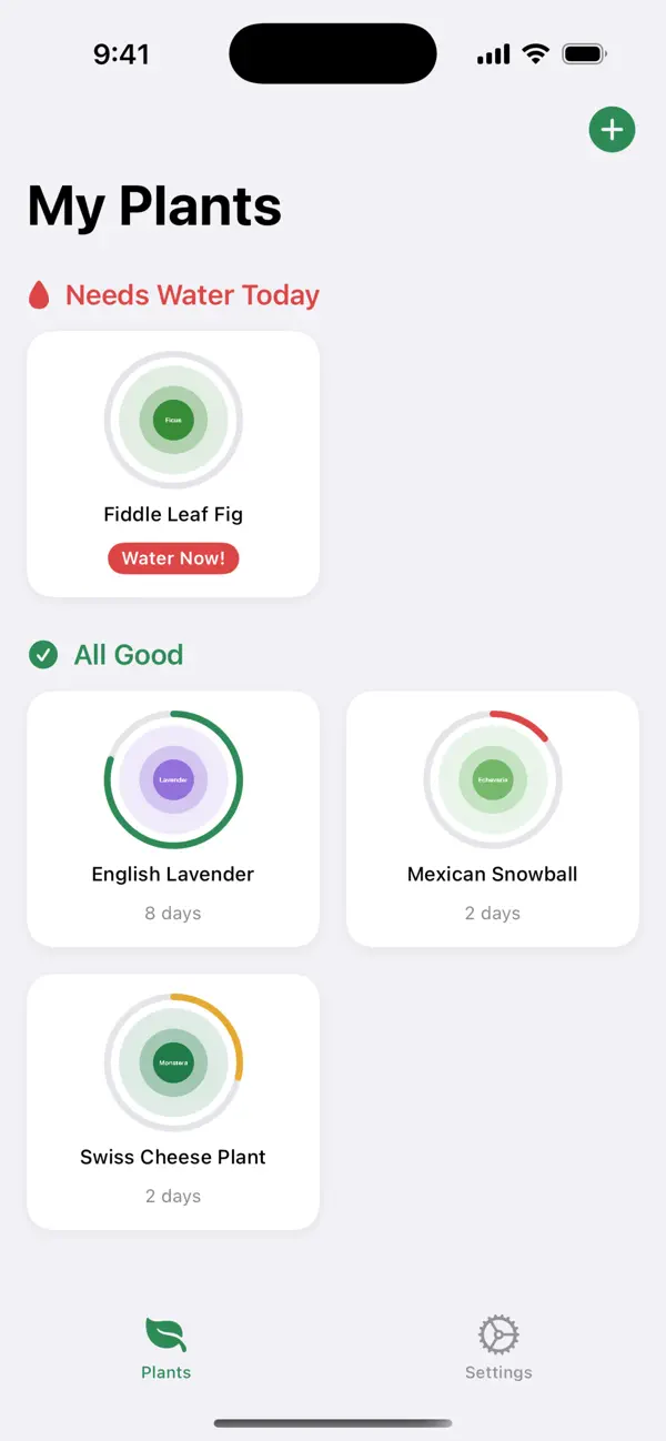 Screenshot #1 pour PlantWaterAI Arrosage