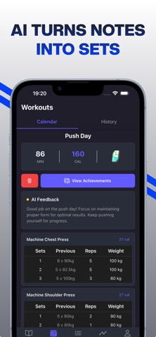HyperResponder: Workout Log Screenshot 2 of 7
