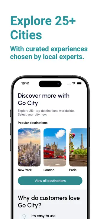 Go City -Travel Plan & Tickets: Screenshot 4 von 7