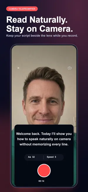 Camera Teleprompter screenshot 1