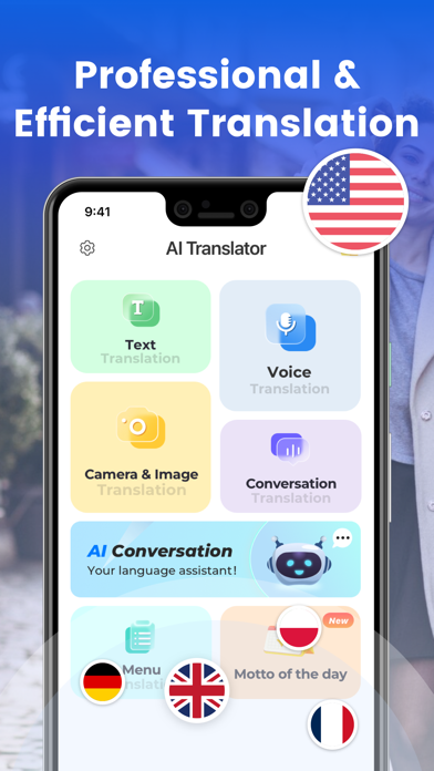 AI Translator:Voice&Text&Photo Screenshot