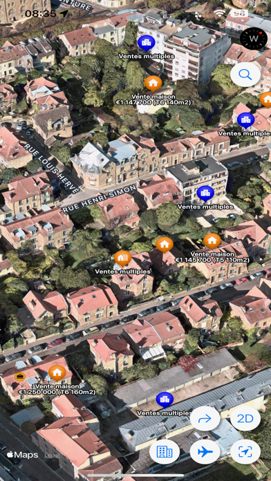 Prix Immobilier Screenshot