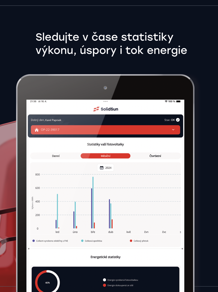 Můj SolidSun - Klientská zóna