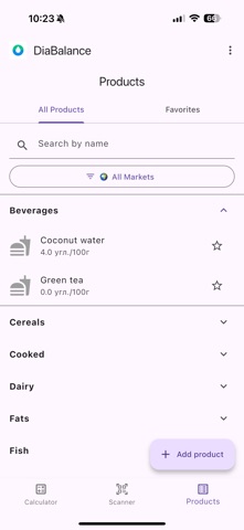 DiaBalance Carb Tracker Screenshot 7 of 10