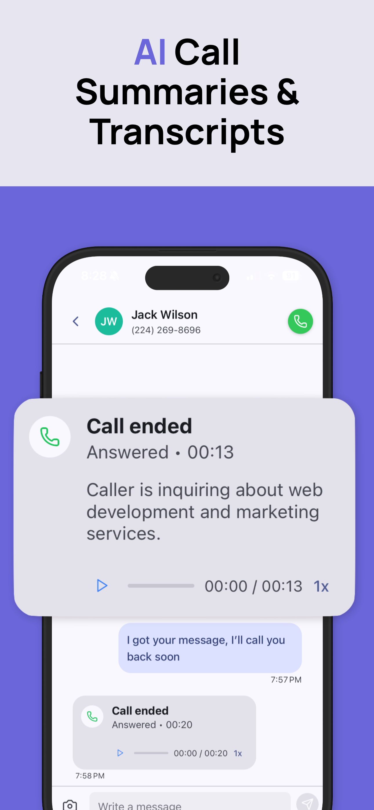 SimpleVox Virtual Phone System