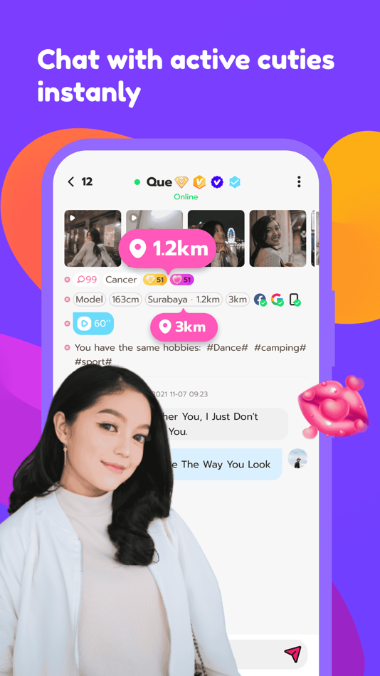 #2. Voya - make friends for real (iOS) 由: TYPING TECHNOLOGY PTE. LTD.