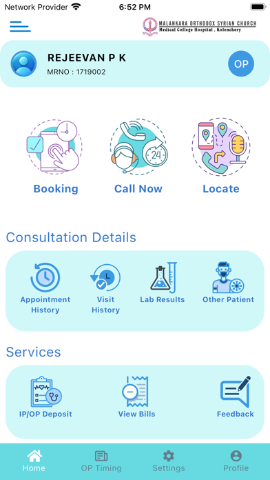 MOSCMM Health Screenshot