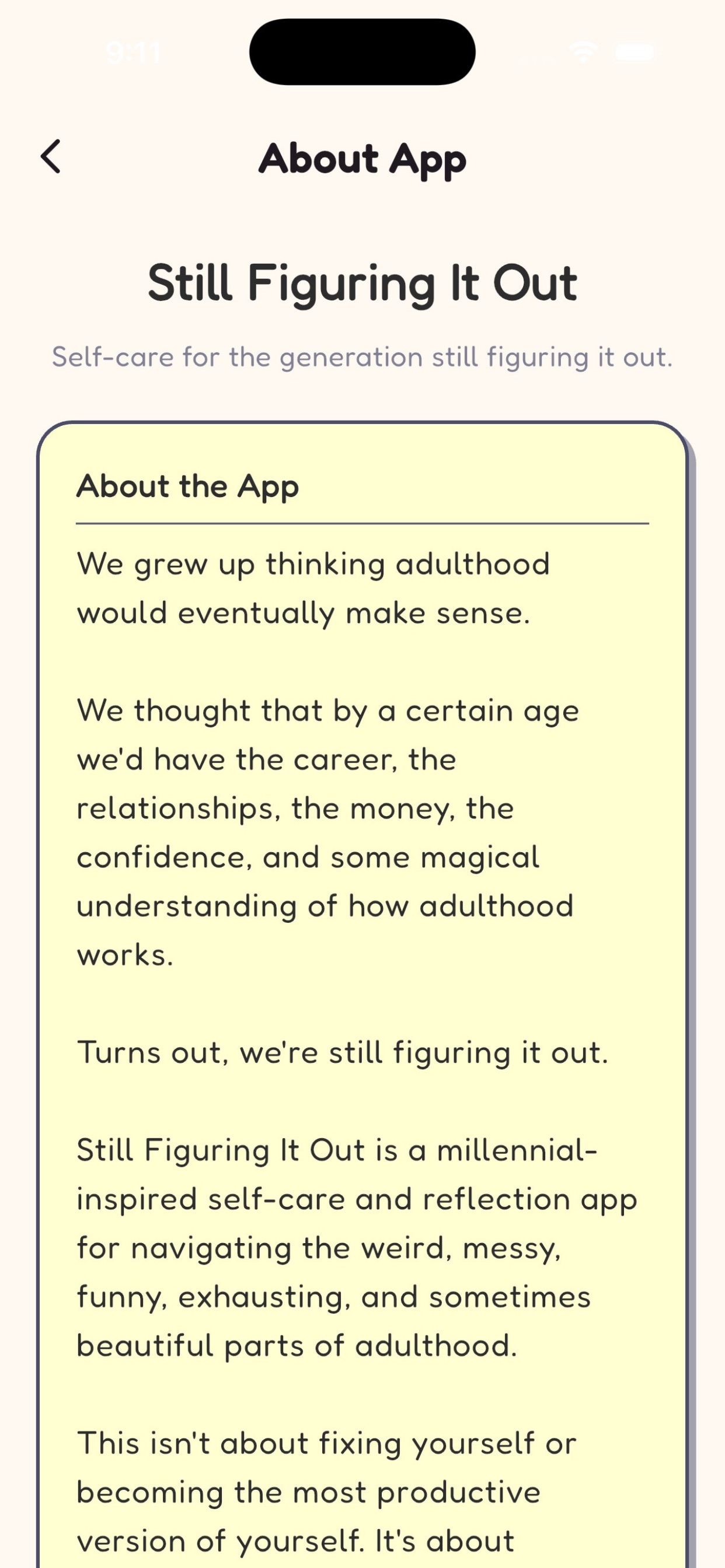 Screenshot 1 of Still figuring it out