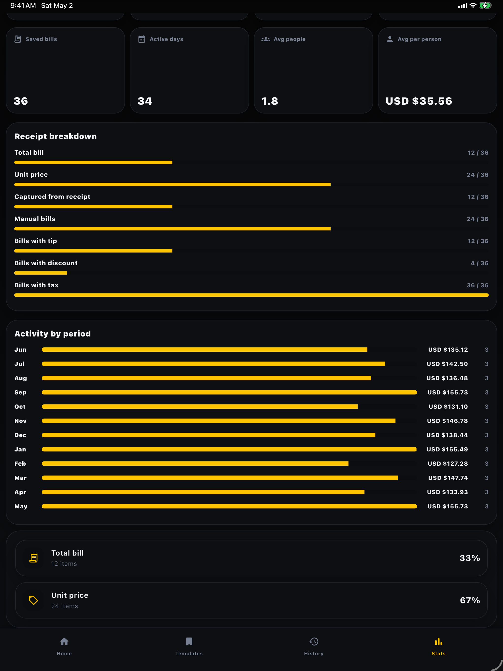 QuickBill: Receipt Tracker screenshot 17