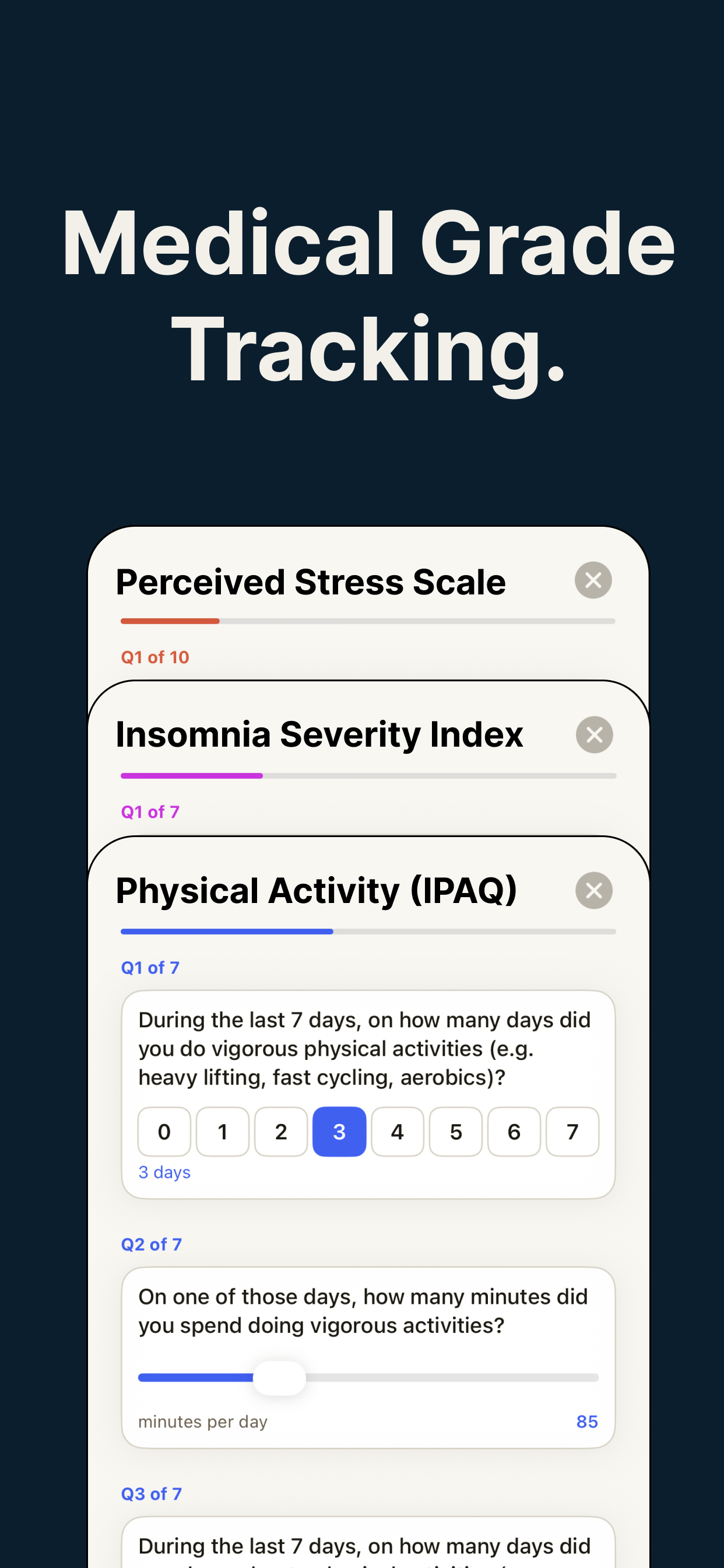 Sam Health: Self-Improvement