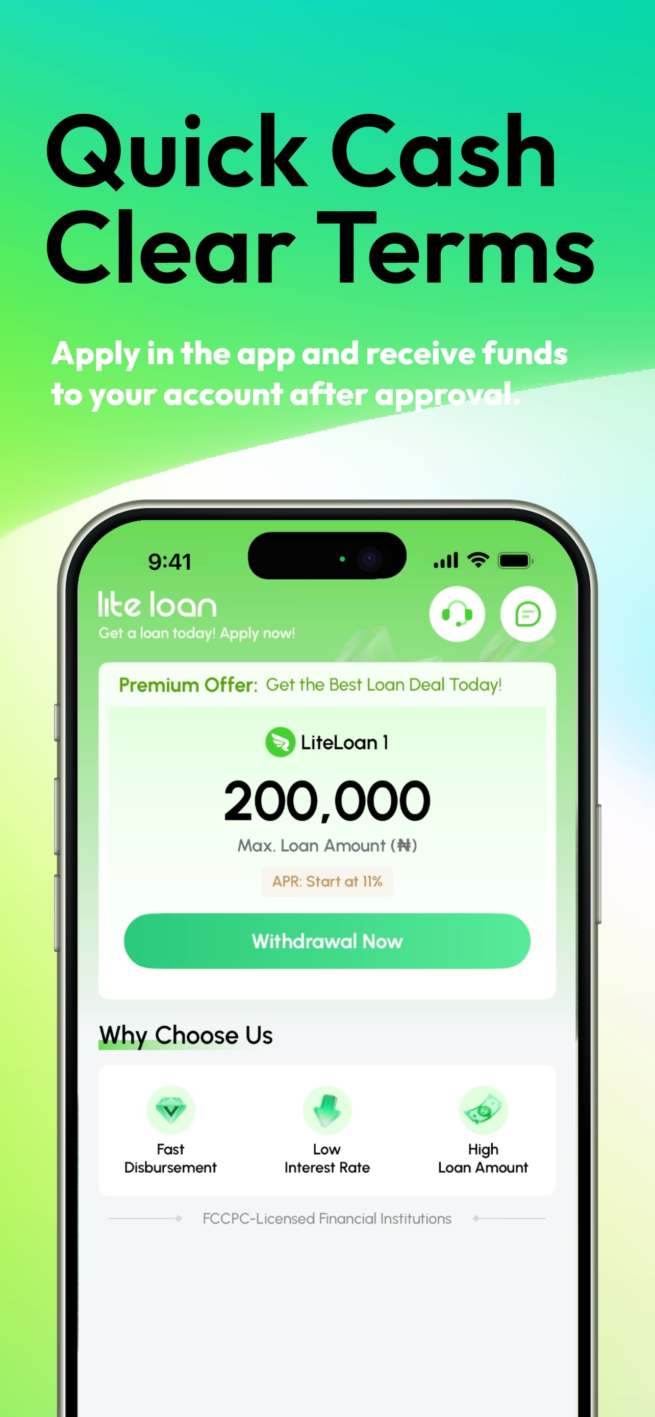Screenshot 1 of Lite Loan: Fast And Safe Loan