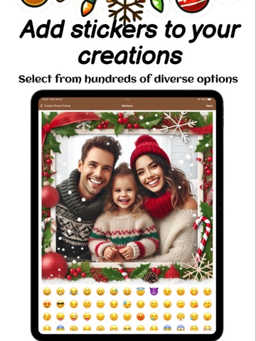 Christmas 2024 - Photo Frames iPad screenshot