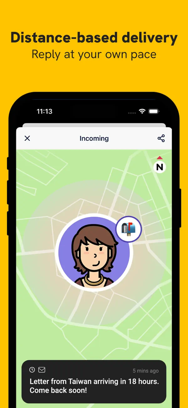 #4. Slowly: Make Global Friends (iOS) Göre: Slowly Communications Ltd.