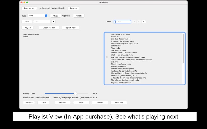 StuPlayer app screenshot 3