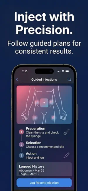 PepPal GLP-1 & Peptide Tracker screenshot 2