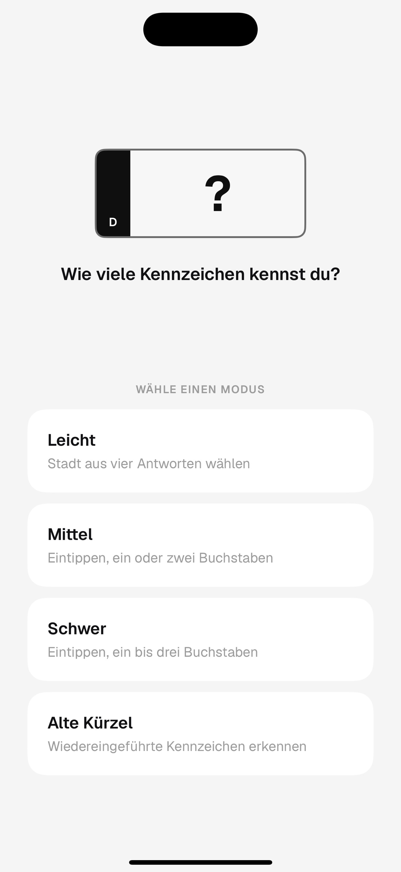 Screenshot 4 of WOHER – Das Kennzeichen Quiz
