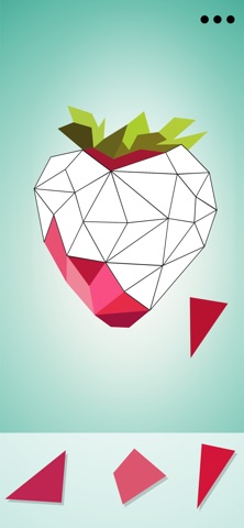 Polygon Puzzle: Color by Shape iPhone screenshot