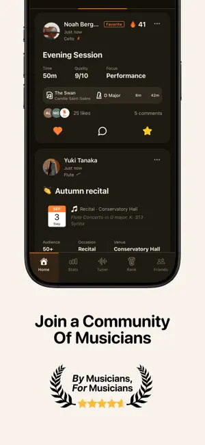 Tutti: Music Practice Tracker screenshot 1