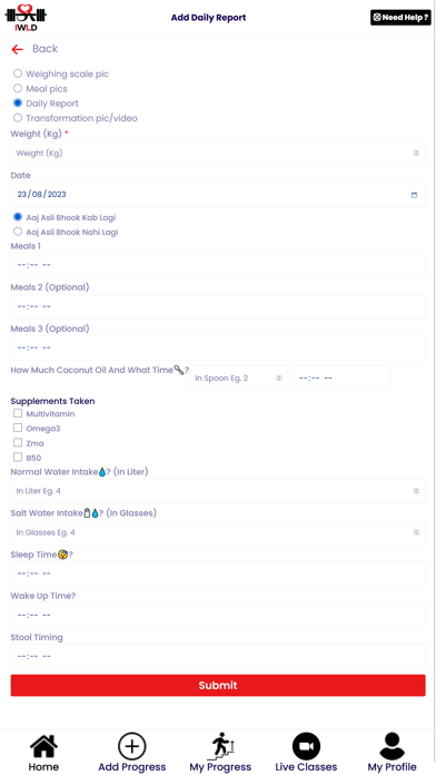 Indian Weight Loss Diet Screenshot