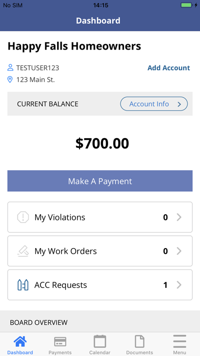 Hawthorne Management Company Screenshot