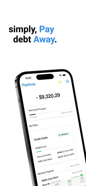 PayAway: Debt Payoff Planner screenshot 1