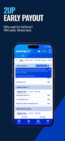 Sportingbet - Online Betting iPhone screenshot 5