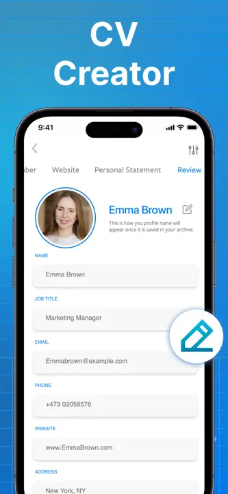 Resume Builder & CV Maker AI: Screenshot 5 von 10