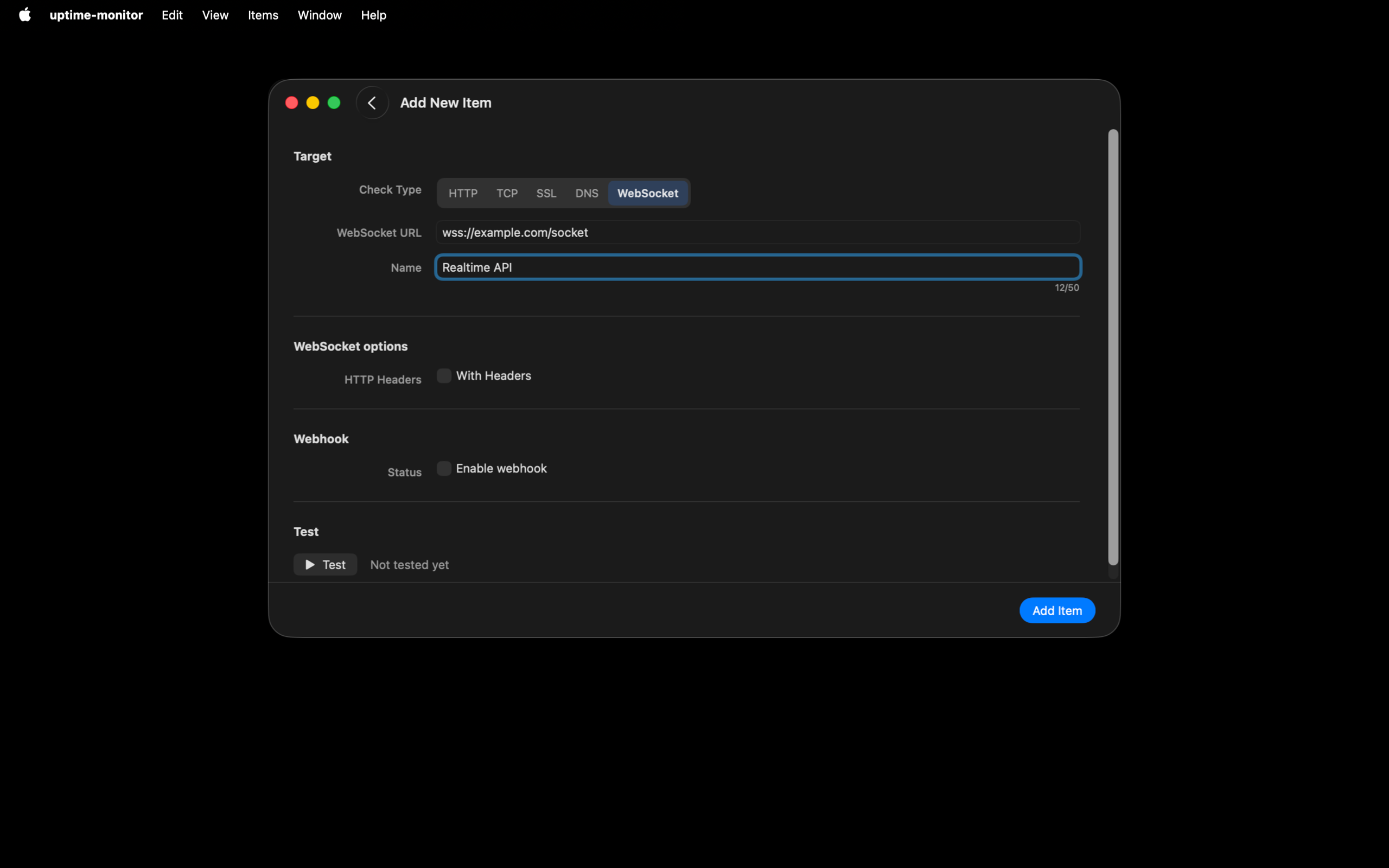 Uptime-monitor