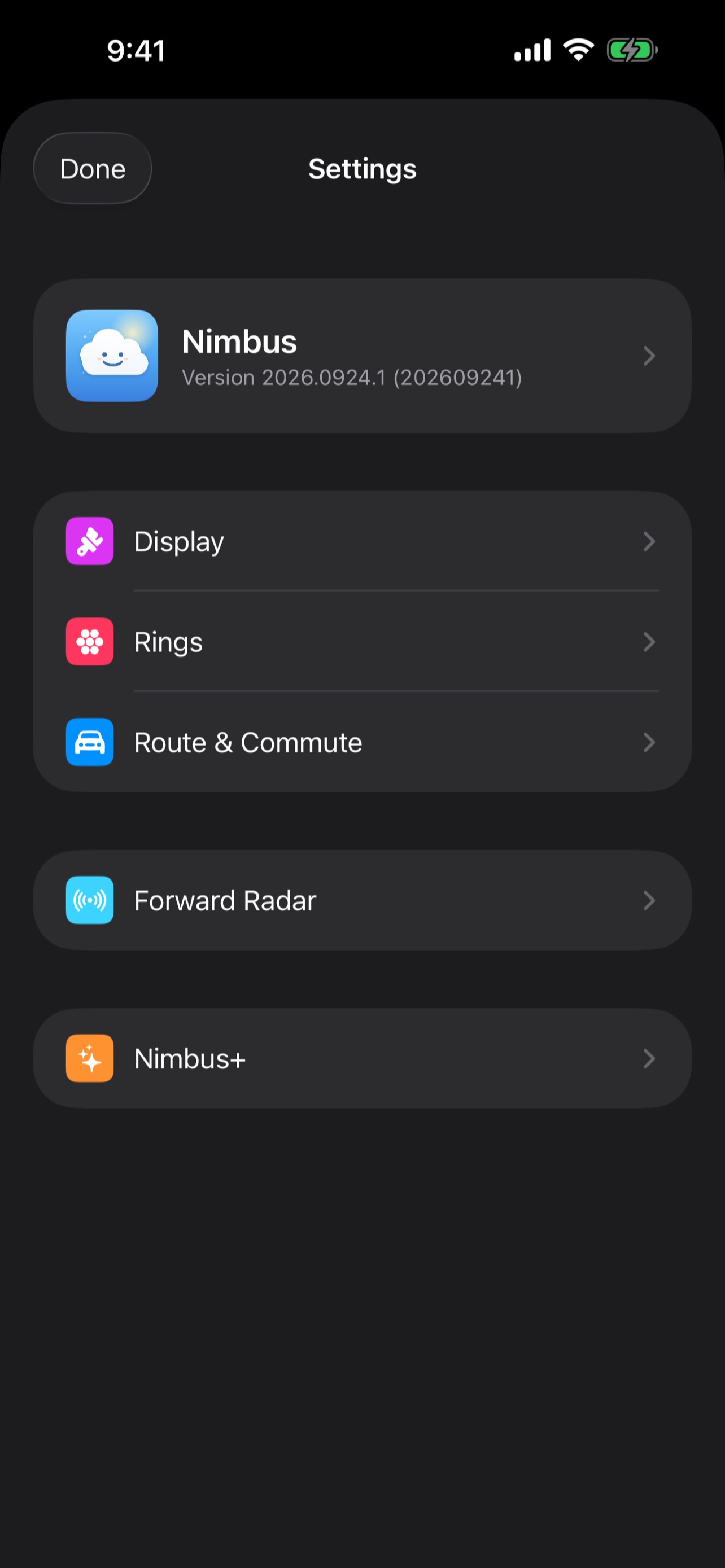 Screenshot 3 of Nimbus: Weather Visuals