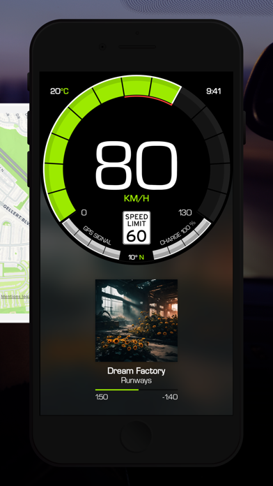 Speedometer Speed Tracker GPS Screenshot