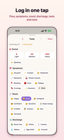 Cycle & Period Tracker: Rivula screenshot 3