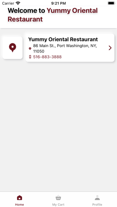 Screenshot #2 pour Yummy Oriental Restaurant