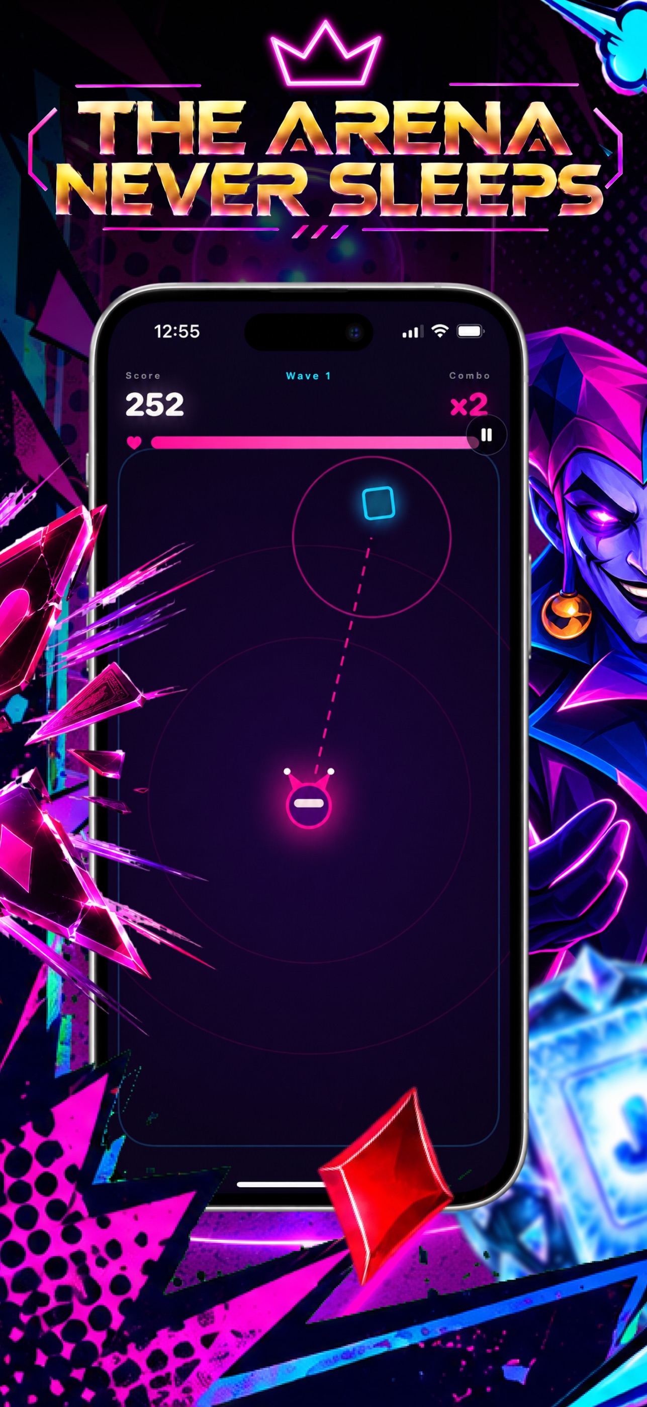 Screenshot 1 of JokerBlitz: Card Blast Arena