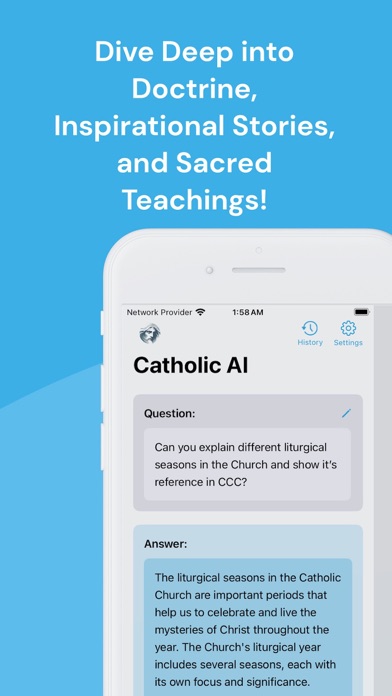 Catholic AI - Your Faith Guide Screenshot