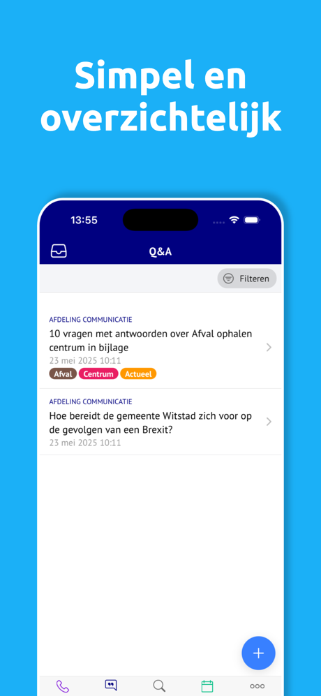 Communicatie Cockpit screenshot 2