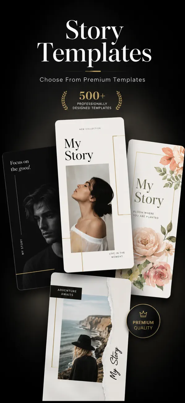 Screenshot #1 pour Reels Story Templates:PostMuse