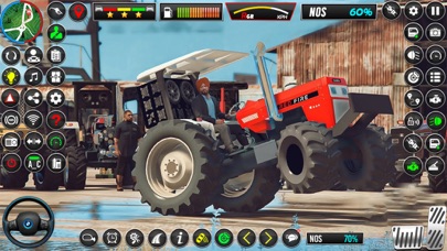 Farm Simulator Tractor Driving Screenshot