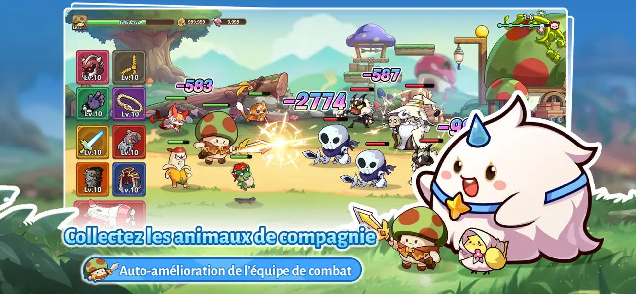 Legend of Mushroom iOS Mod IPA screenshot 3 - iOS game interface