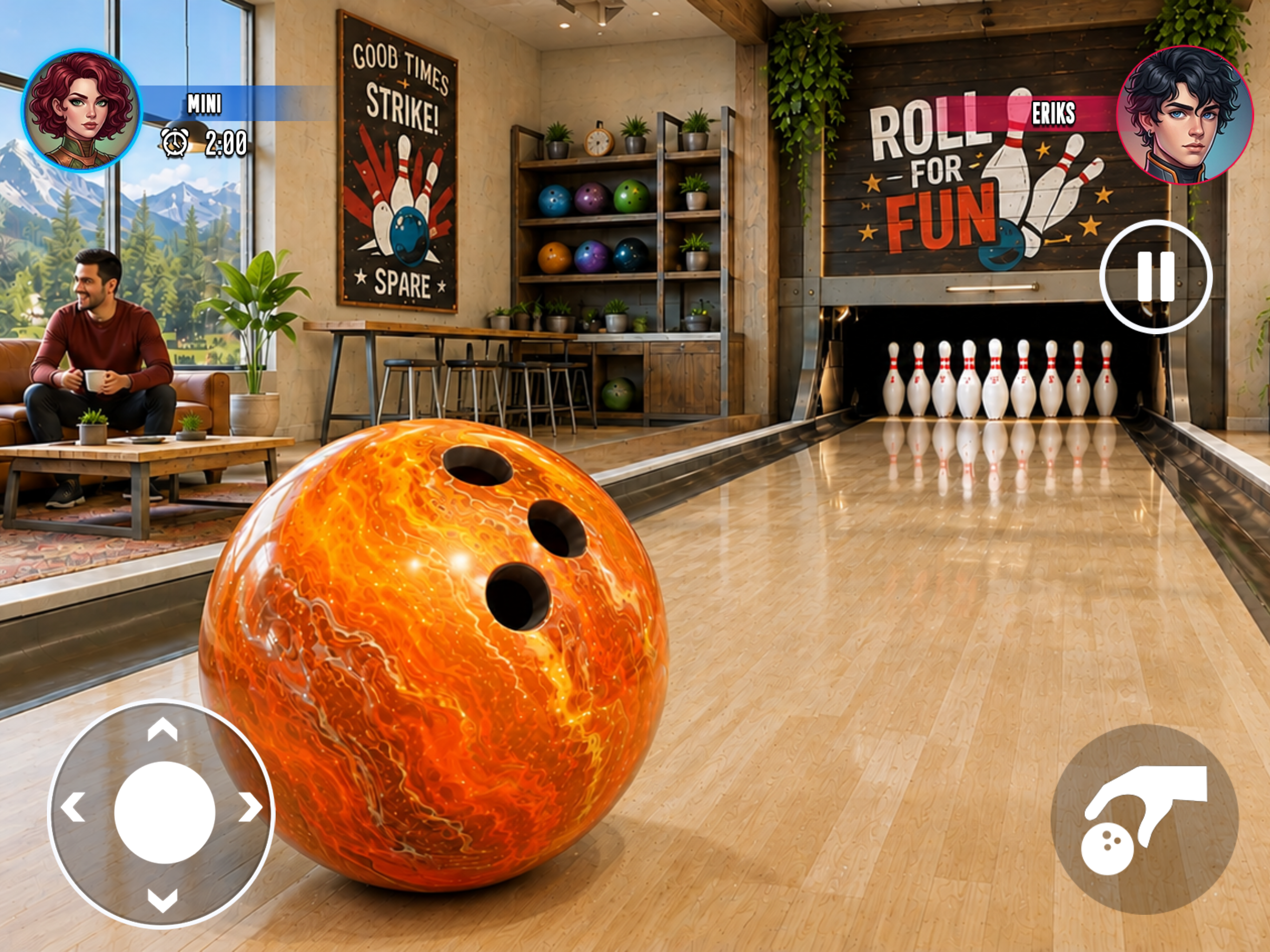 Apex Pin Bowling Ball Games 3D screenshot 8
