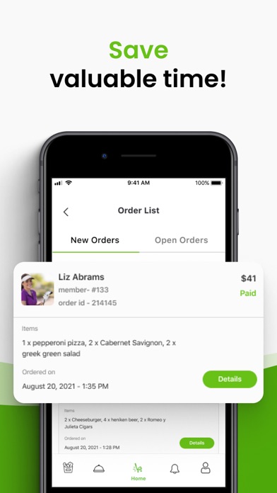 ClubGrub Business Screenshot