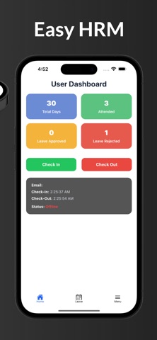 Easy HRM – Attendance & Leave screenshot