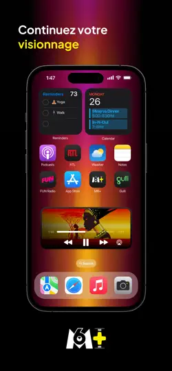 Capture d'écran de M6+ : Streaming & Tv Replay sur iPhone 6