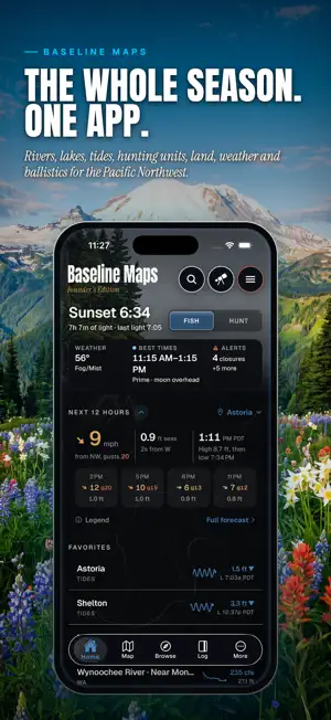 Baseline: Hunting & Fishing screenshot 1