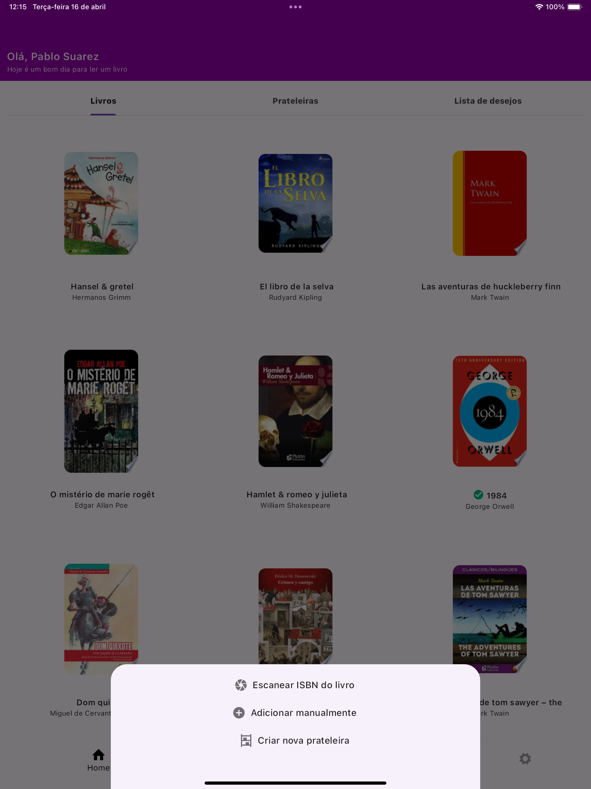 Organiza tus Libros: Bookster